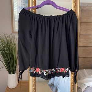 Off the shoulder top